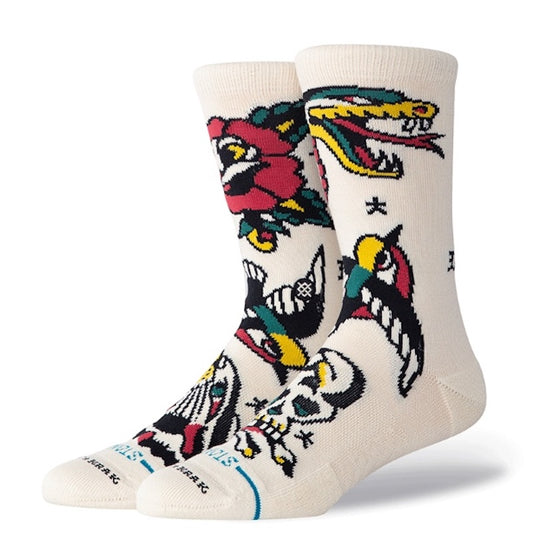 STANCE SOCKS ソックス FLASH CREW キャンバス