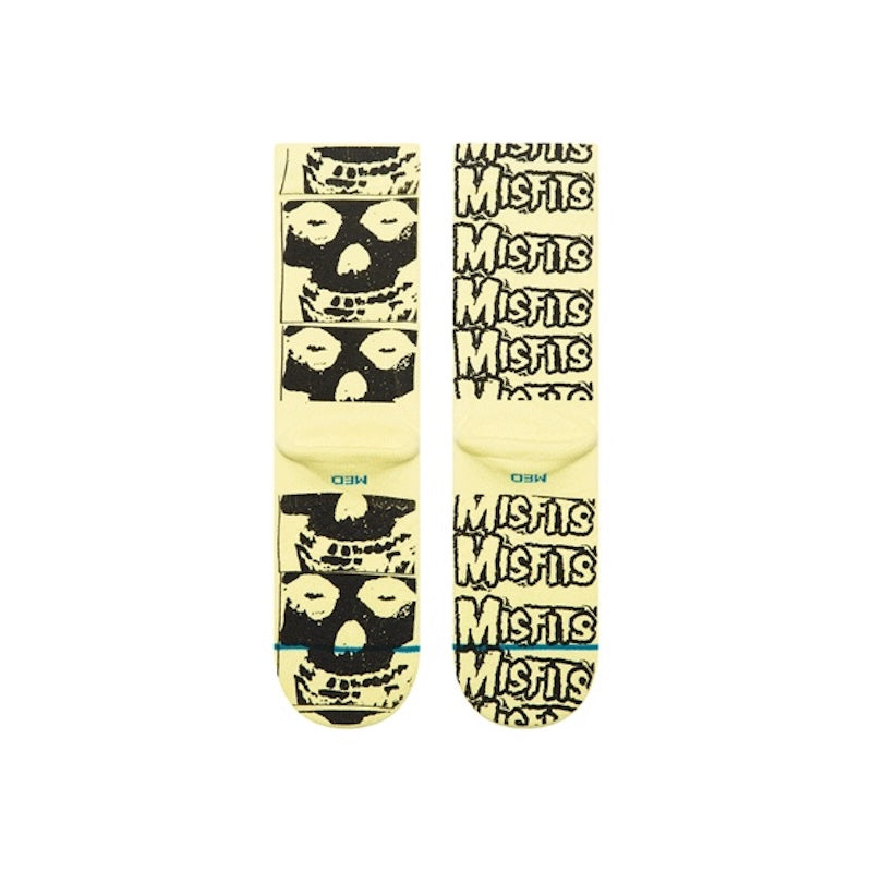 STANCE x MISFITS コラボソックス COLLECTION CREW メロン 裏