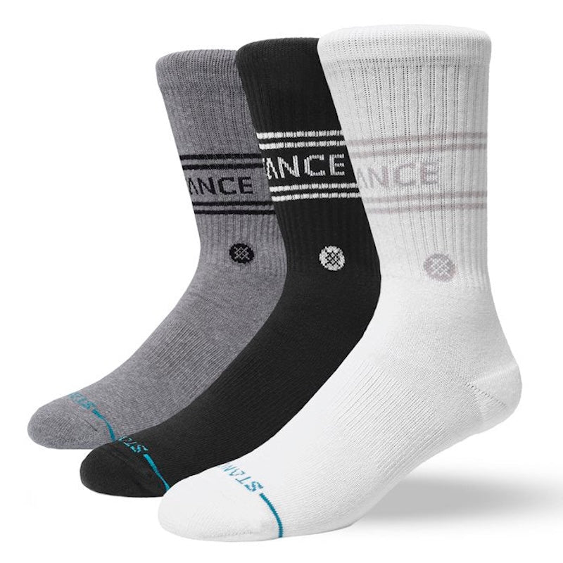 STANCE SOCKS ソックス VITAL 3 PACK CREW マルチ