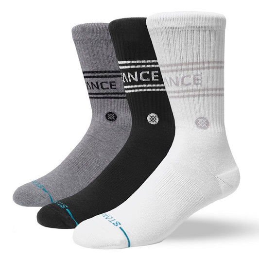 STANCE　ソックス　"VITAL 3 PACK CREW"　(Multi)