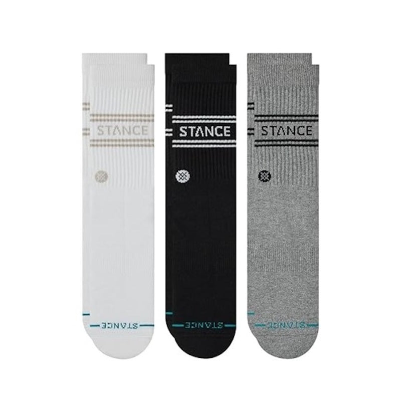 STANCE SOCKS ソックス VITAL 3 PACK CREW マルチ 表