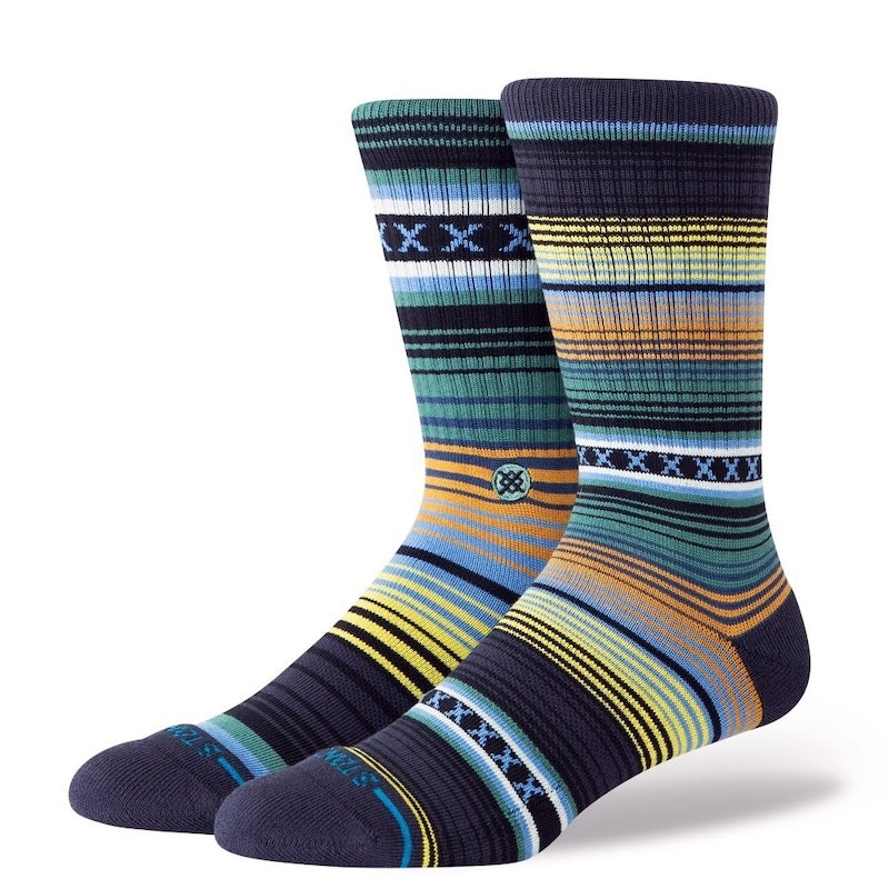 STANCE SOCKS ソックス CURREN ST CREW ディープティール 商品画像