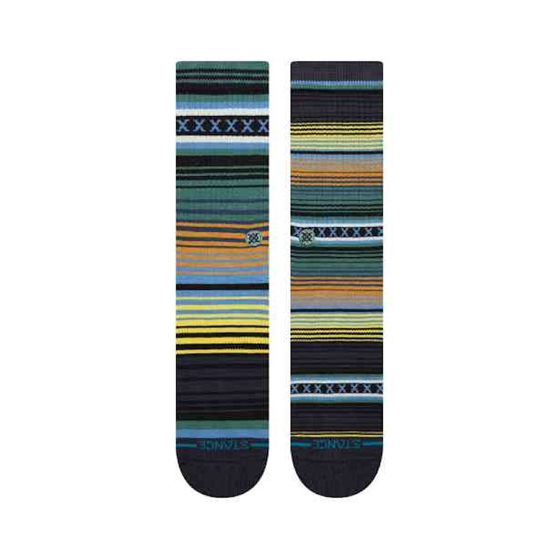 STANCE SOCKS ソックス CURREN ST CREW ディープティール 商品画像 正面