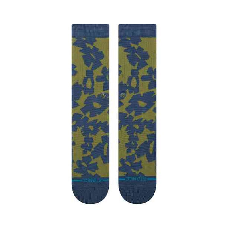 STANCE SOCKS ソックス STOMPED CREW オリーブ 商品画像 正面