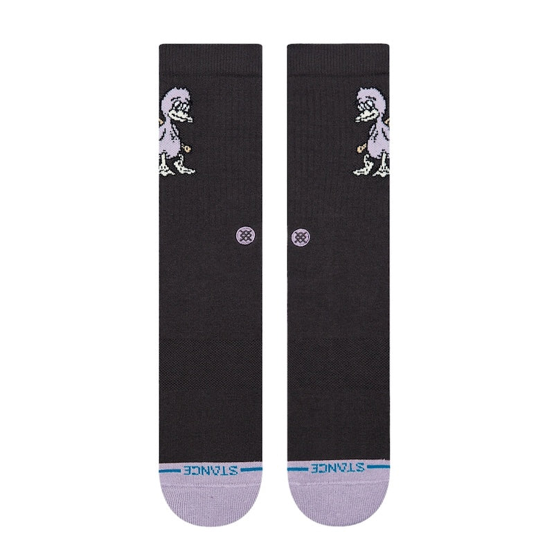 STANCE SOCKS ソックス LIGHTS OUT CREW チャコール 商品画像 正面