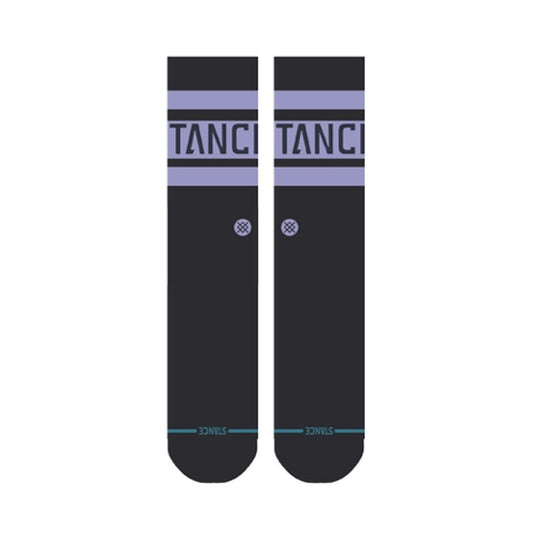 STANCE SOCKS ソックス STANCE BOYD CREW ブラック/パープル 商品画像