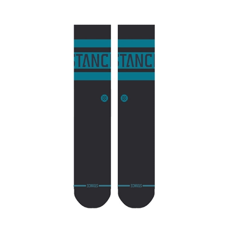 STANCE SOCKS ソックス STANCE BOYD CREW Black/Teal 商品画像
