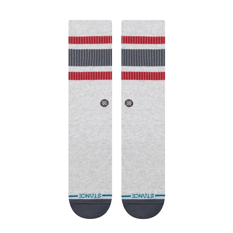 STANCE SOCKS ソックス BOYD POP STITCH CREW グレー 商品画像 正面