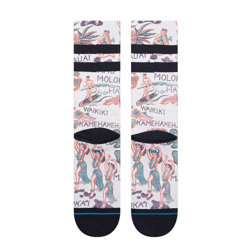 STANCE SOCKS ソックス LEI LEI CREW グレー 商品画像 背面