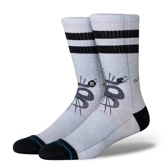 STANCE SOCKS ソックス THREADS CREW ブラック 商品画像 1