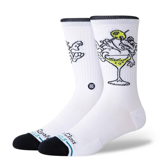 STANCE SOCKS ソックス HIGH QUALITY LOW CLASS CREW ホワイト 商品画像 1