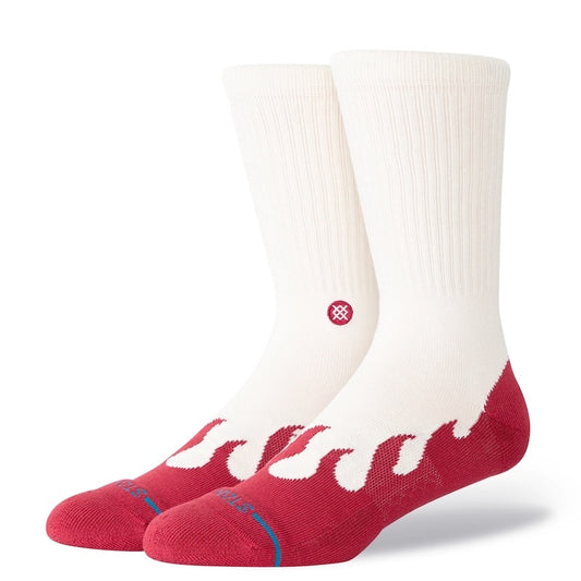 STANCE SOCKS ソックス HEATING UP CREWレッド 商品画像 1