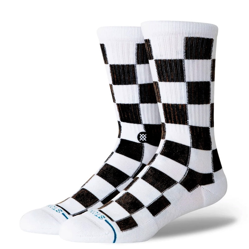 STANCE SOCKS ソックス DANCE FLOOR CREW ホワイト 商品画像 1
