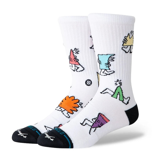 STANCE SOCKS ソックス SHAPE SHIFTER CREW ホワイト 商品画像 1