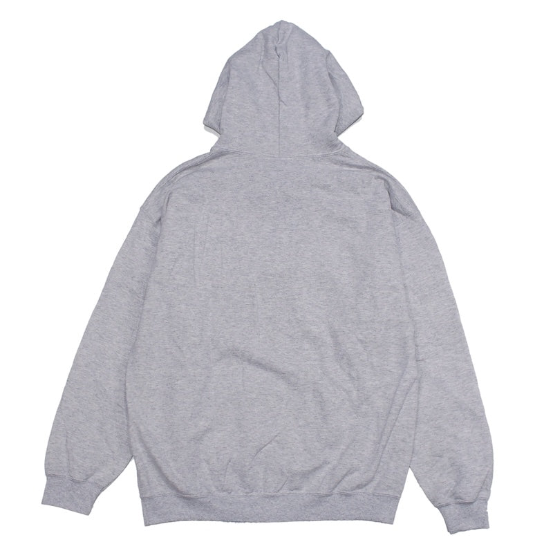 THRASHER x SPITFIRE コラボフードスウェット アッシュグレー 背面