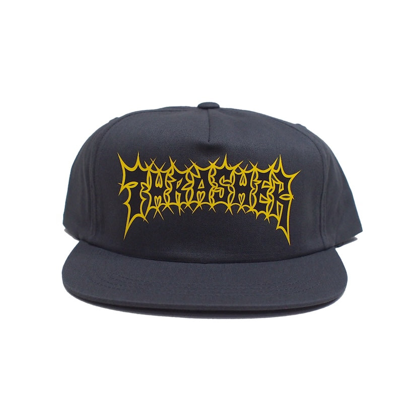 THRASHER キャップ SPIKEY SNAPBACK CAP チャコール 商品画像 正面