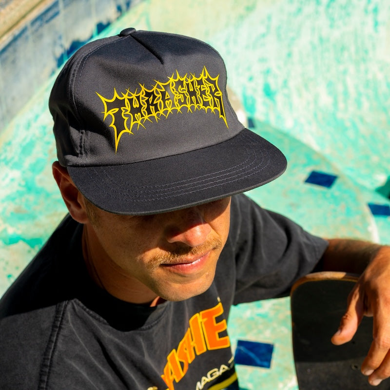 THRASHER　キャップ　"SPIKEY SNAPBACK CAP"　(Charcoal)