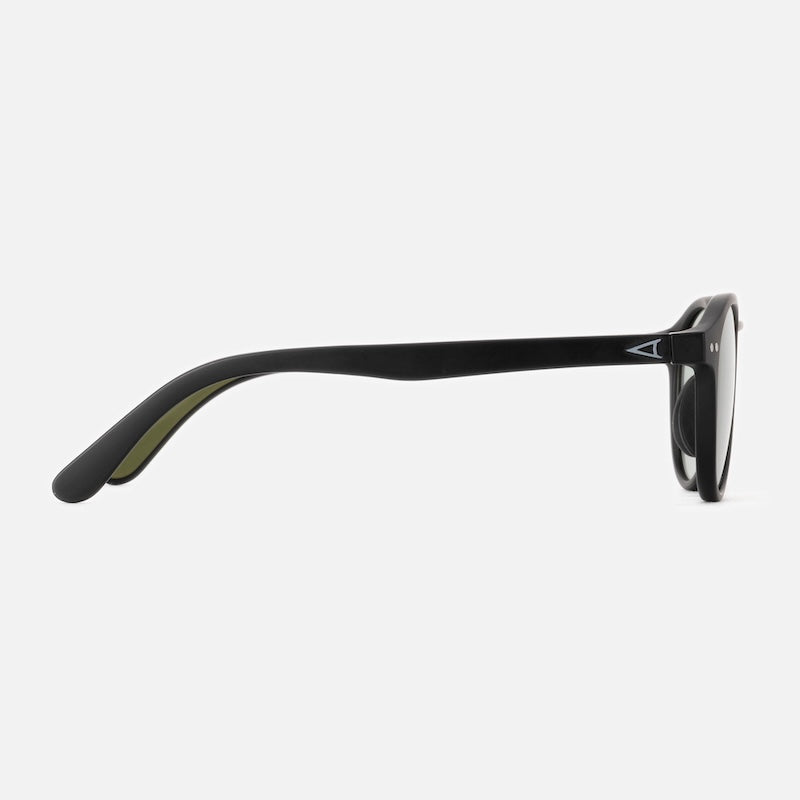 TYMER サングラス OLIVER (Matt Black / Light Green) 商品画像 3