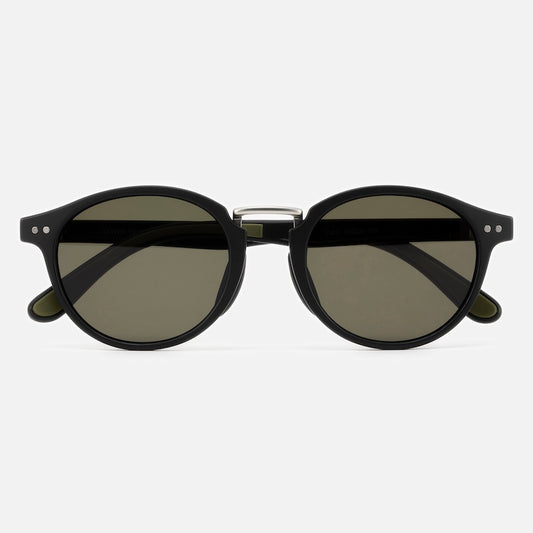 TYMER サングラス OLIVER (Matt Black / Dark Green) 商品画像 1