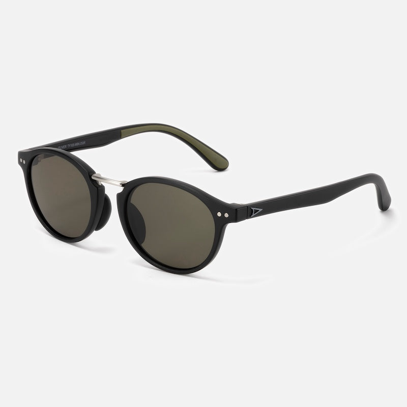 TYMER サングラス OLIVER (Matt Black / Dark Green) 商品画像 2