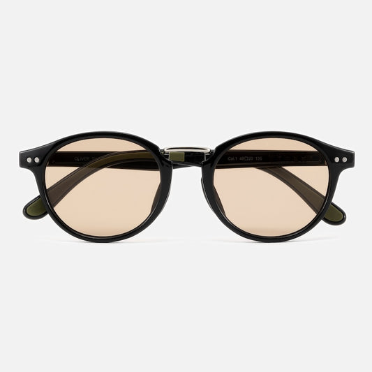 TYMER サングラス OLIVER (Glass Black / Light Brown) 商品画像 1