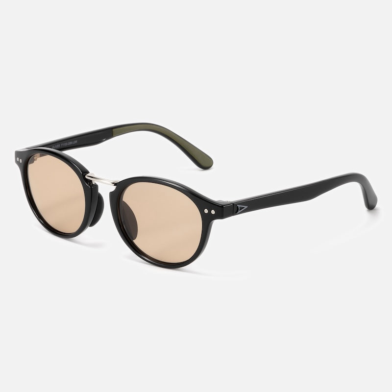 TYMER サングラス OLIVER (Glass Black / Light Brown) 商品画像 2