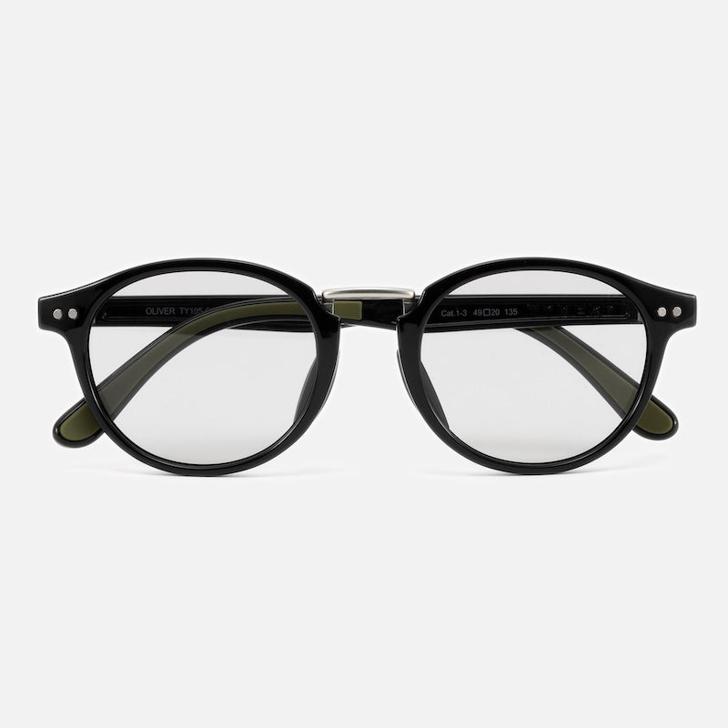 TYMER サングラス OLIVER (Glass Black / Photochromic Gray) 商品画像 1