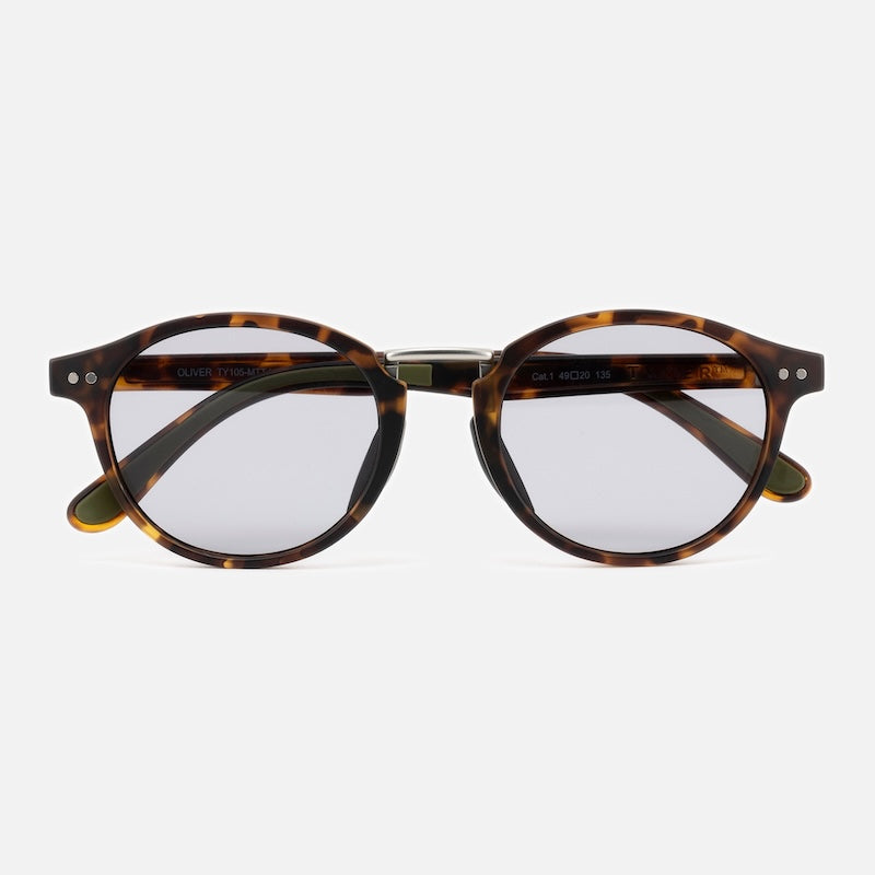 TYMER サングラス OLIVER (Tortoise / Light Gray) 商品画像 1