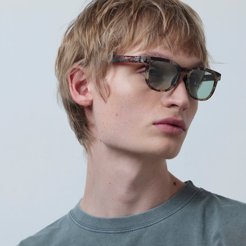 TYMER サングラス BLAKE (Matt Dye Demi / Light Green) 商品画像 2