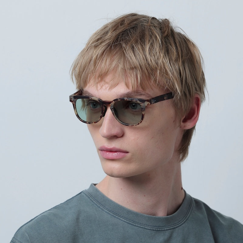 TYMER サングラス BLAKE (Matt Dye Demi / Light Green) 商品画像 3