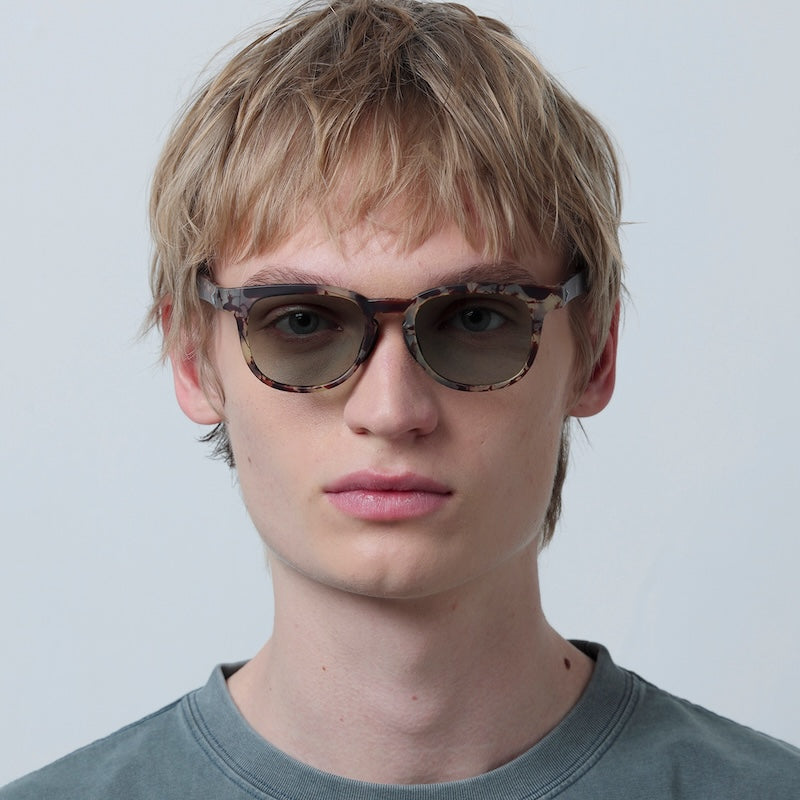 TYMER サングラス BLAKE (Matt Dye Demi / Light Green) 商品画像 1