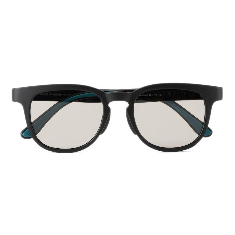 TYMER サングラス BLAKE (Matt Black / Photochromic Gray Polarized) 商品画像 正面