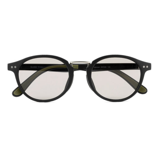 TYMER サングラス OLIVER (Matt Black / Photochromic Gray Polarized) 商品画像 正面