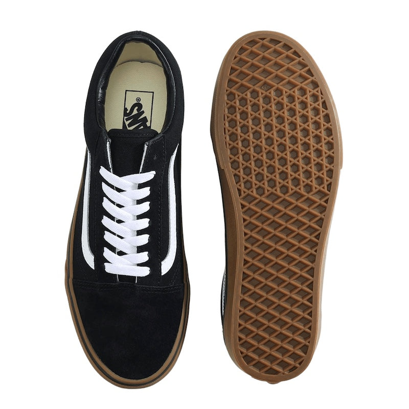 VANS スニーカー OLD SKOOL ガムソール ブラック 商品画像 6