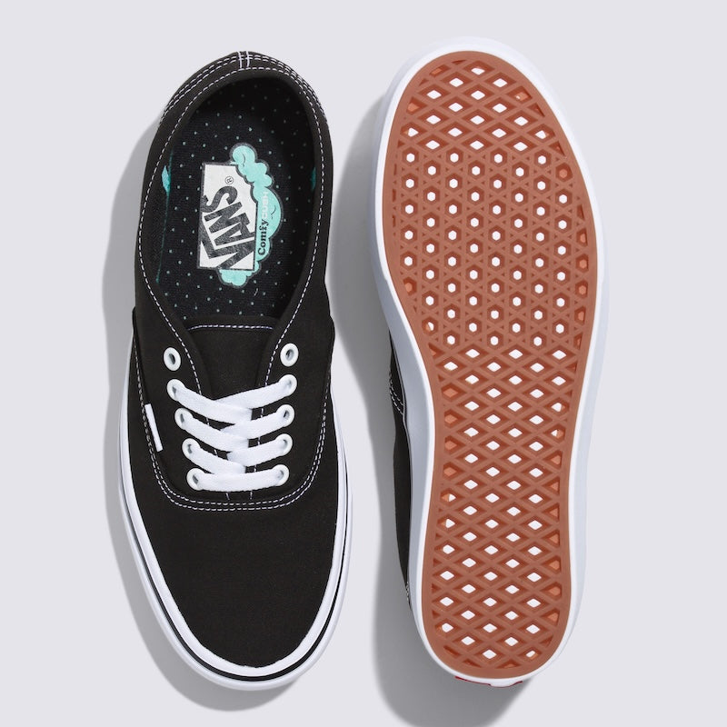 VANS　"COMFYCUSH AUTHENTIC"　(Black / True White)