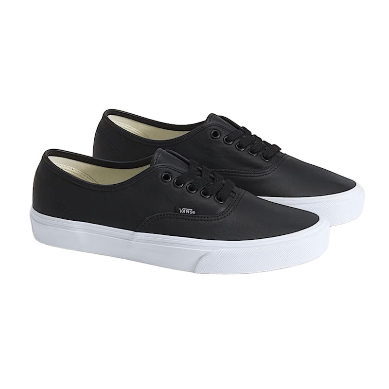 VANS オーセンティック AUTHENTIC レザー/ブラック/ホワイト 商品画像 1