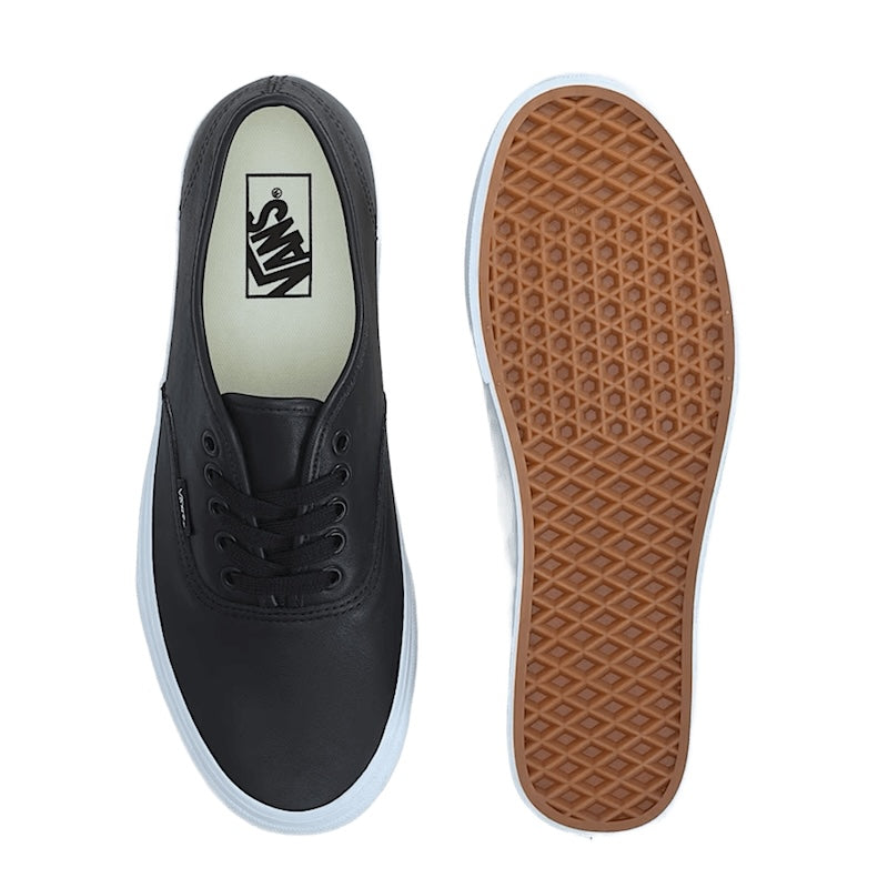 VANS オーセンティック AUTHENTIC レザー/ブラック/ホワイト 商品画像 4