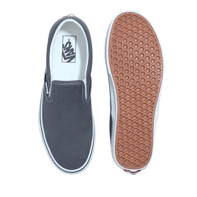 VANS スリッポン CLASSIC SLIP-ON チャコール 商品画像 上下