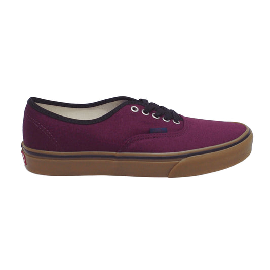 VANS オーセンティック AUTHENTIC バーガンディー/ガムソール 商品画像 サイド