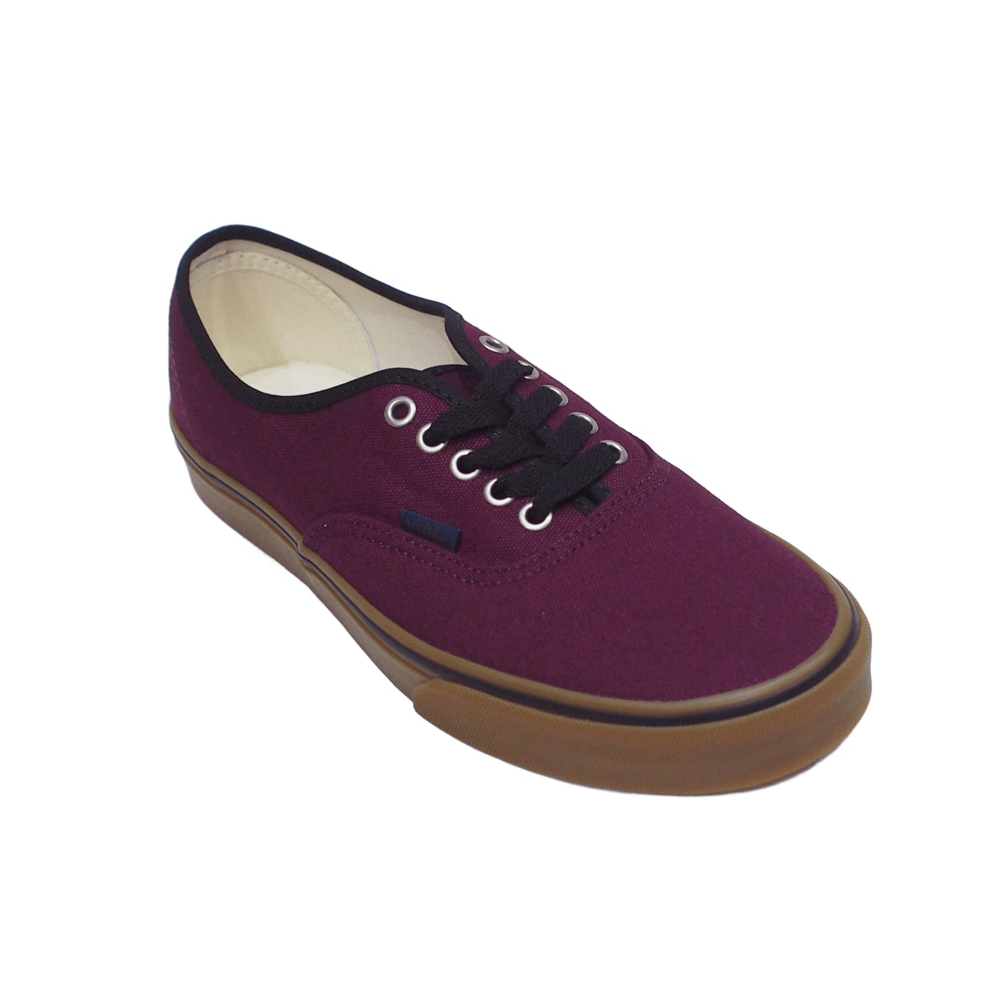 VANS オーセンティック AUTHENTIC バーガンディー/ガムソール 商品画像 フロント