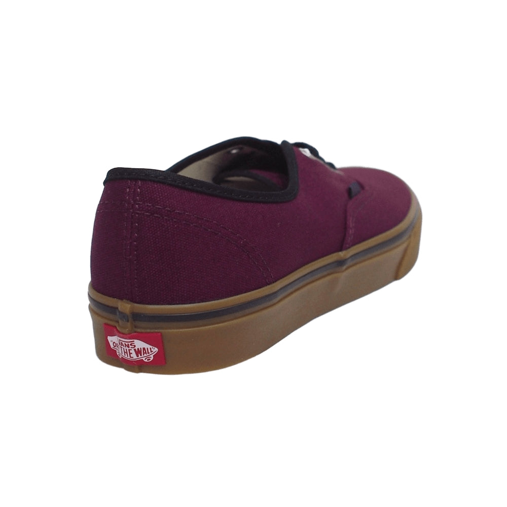 VANS オーセンティック AUTHENTIC バーガンディー/ガムソール 商品画像 バック