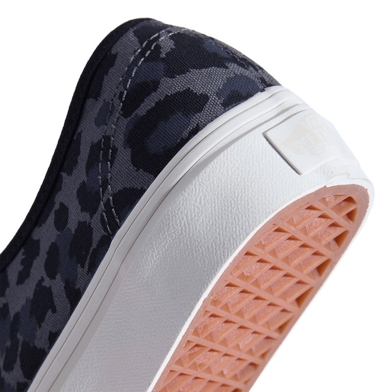 VANS オーセンティック AUTHENTIC (LEOPARD Black / Pewter) 商品画像 クローズアップ バック