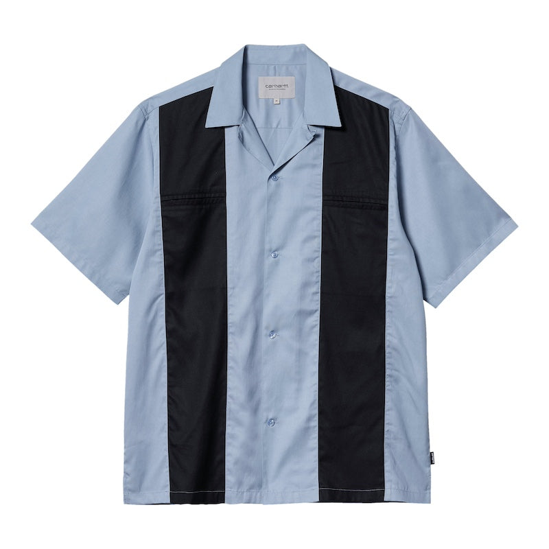 ★30%OFF★ Carhartt WIP　S/Sシャツ　"S/S DURANGO SHIRT"　(Frosted Blue / Black)