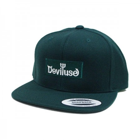 Deviluse　キャップ　"BOX LOGO SNAPBACK CAP"　(Green)