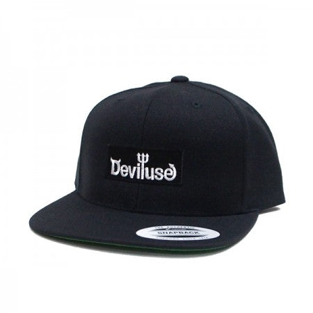 Deviluse　キャップ　"BOX LOGO SNAPBACK CAP"　(Black)