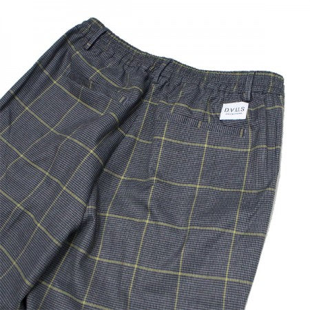 Deviluse　パンツ　"CHECKED PANTS"　(Gray / Yellow)