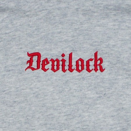 Devilock　パーカ　"OLD ENGLISH BIG SILHOUETTE HOODIE"　(Gray)