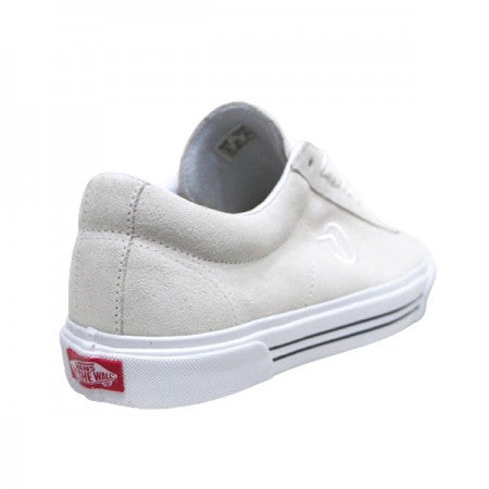 VANS　"SID"　(SUEDE) True White