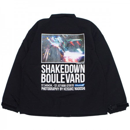 RADIALL　コーチジャケット　"BOULEVARD WINDBREAKER JACKET"　(Black)