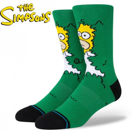 STANCE x THE SIMPSONS　ソックス　"HOMER"　(Green)